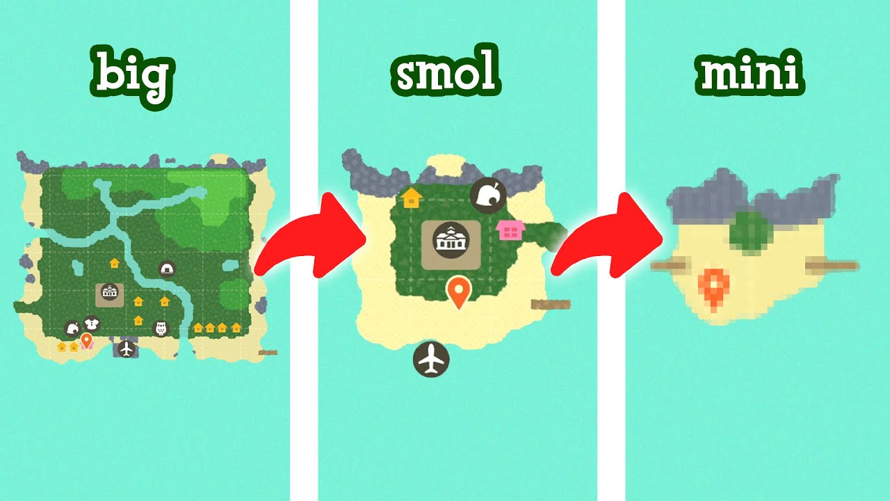 Это САМЫЙ МАЛЕНЬКИЙ остров из Animal Crossing.