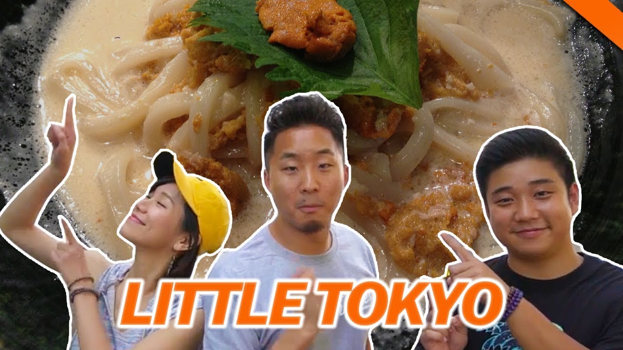 LITTLE TOKYO FOOD CRAWL w/ YUSUKE & NARISA - Fung Bros Food