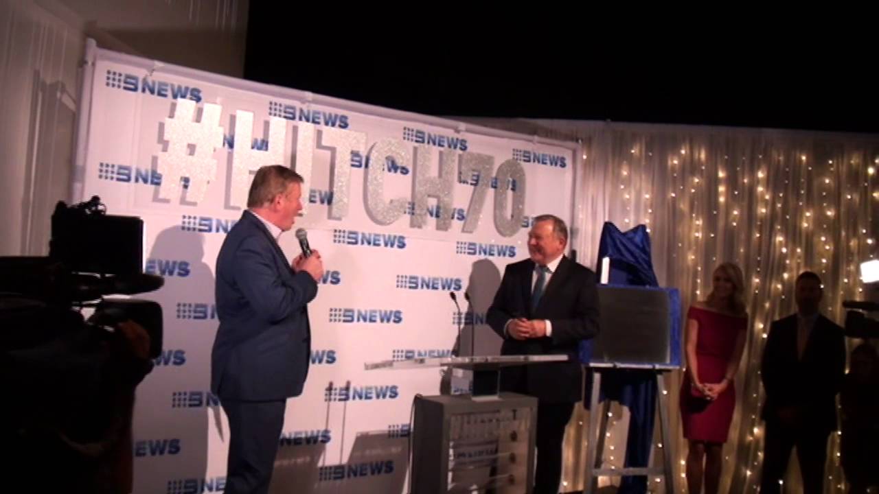 Denis Walter sings happy birthday to Peter Hitchener!