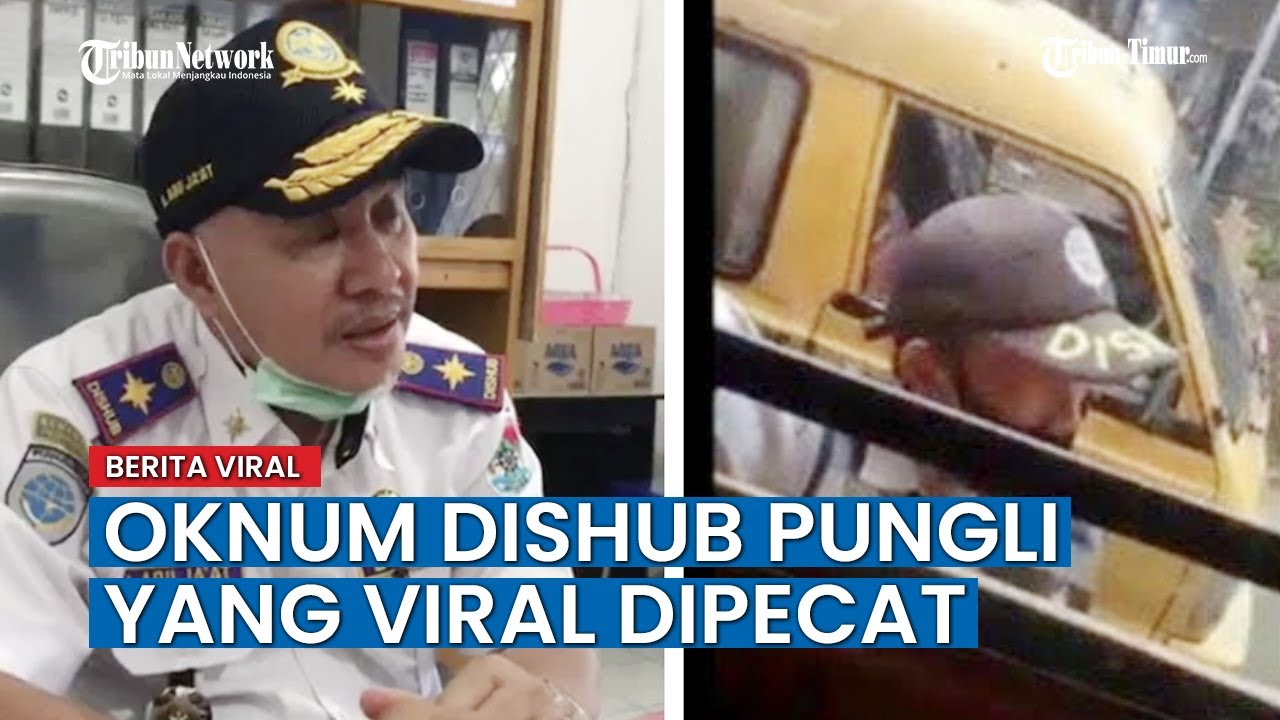 Oknum Petugas Dishub Lubuklinggau Pungli Viral Dipecat
