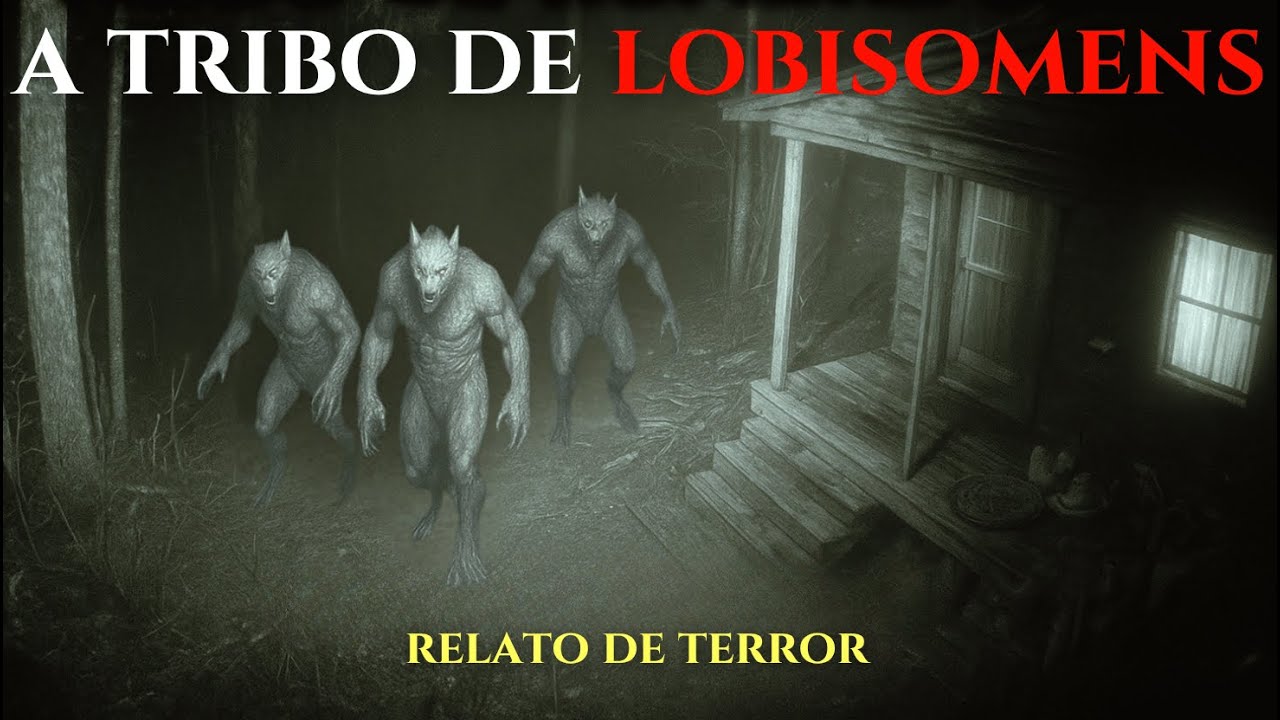 A C&acirc;mera Gravou um Bando de LOBISOMENS em nossa PROPRIEDADE