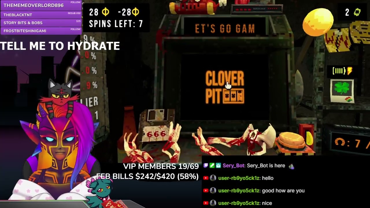 [NYX] LETS GO GAMBLING - CLOVERPIT (VOD)