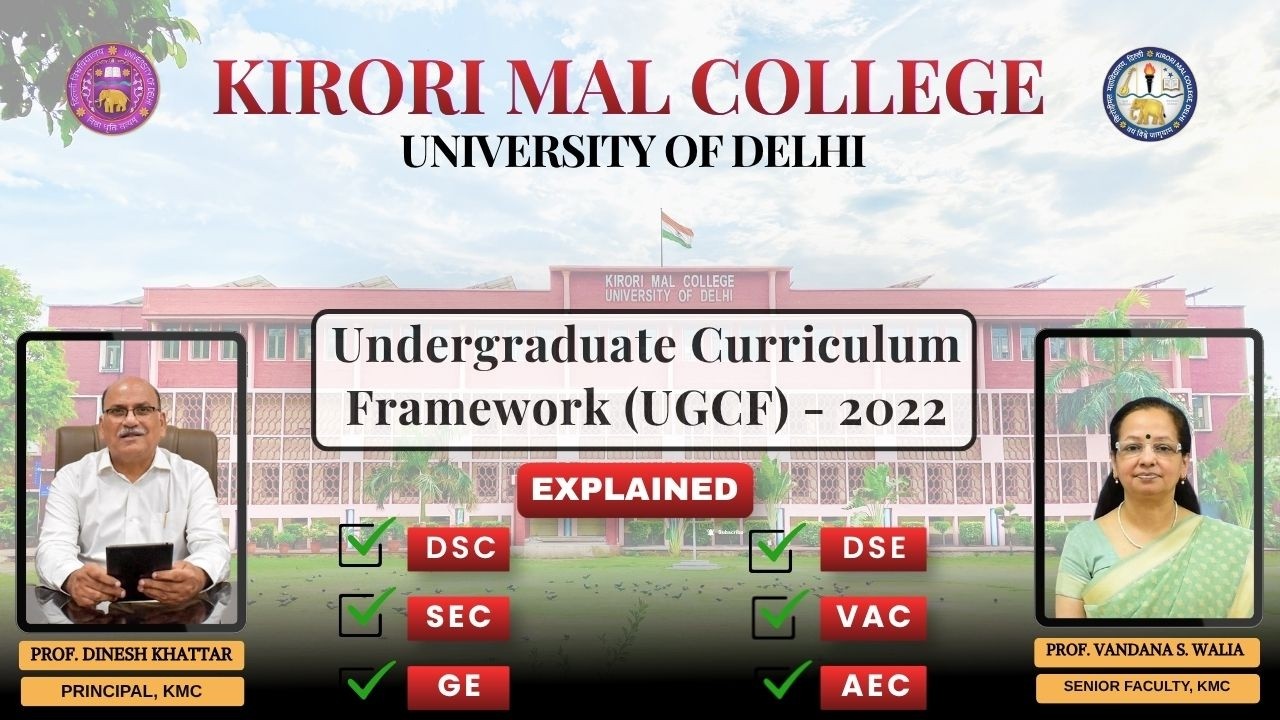 Delhi University | Undergraduate Curriculum Framework (UGCF) - 2022 | based on NEP 2022