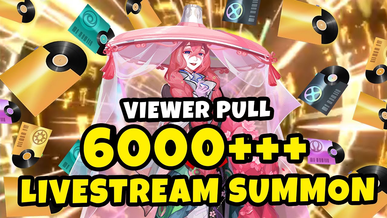 🔴ANNIVERSARY VIEWERSPULL SUMMON STREAM ! 6000 +++ SUMMONS 🔴 | DISLYTE