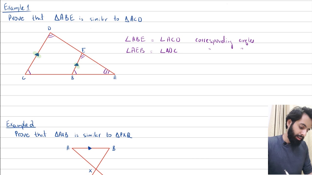 IGCSE/GCE O Level Math - Similar Triangles