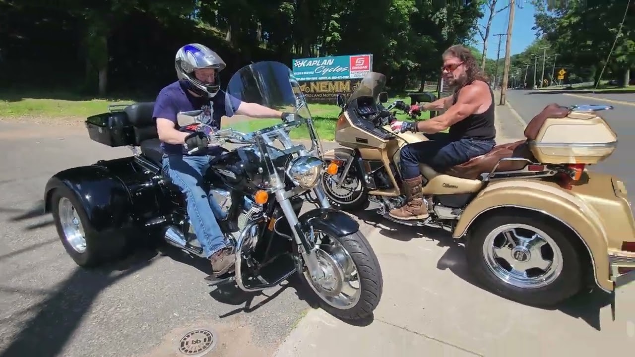 MOTOR TRIKE TEST RIDE, YAMAHA VENTURE ROYALE 1983 PRISTINE