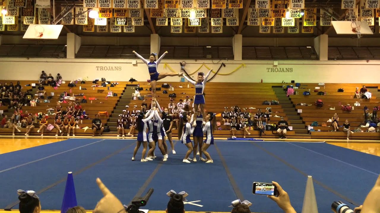 Moanalua Varsity Cheerleading Eastern 2014-15