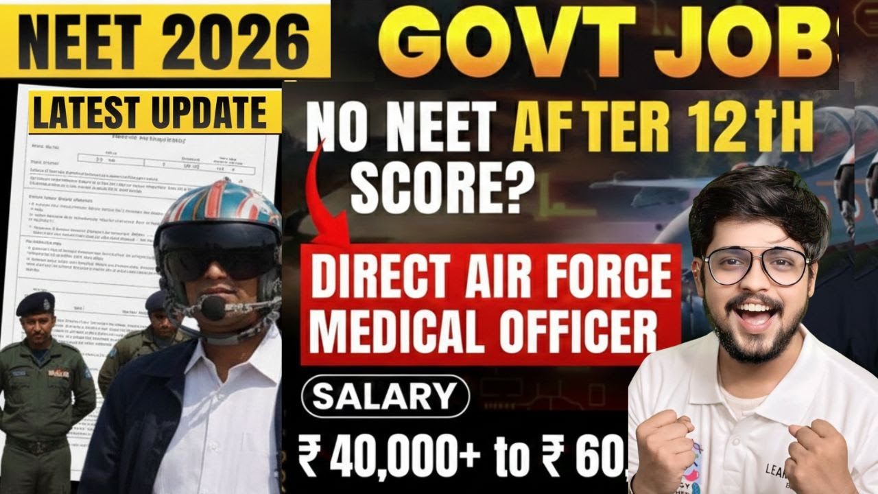 IAF Group Y Medical Assistant Vacancy 2027 | 12th PCB Students | Eligibility, Salary, Exam Pattern