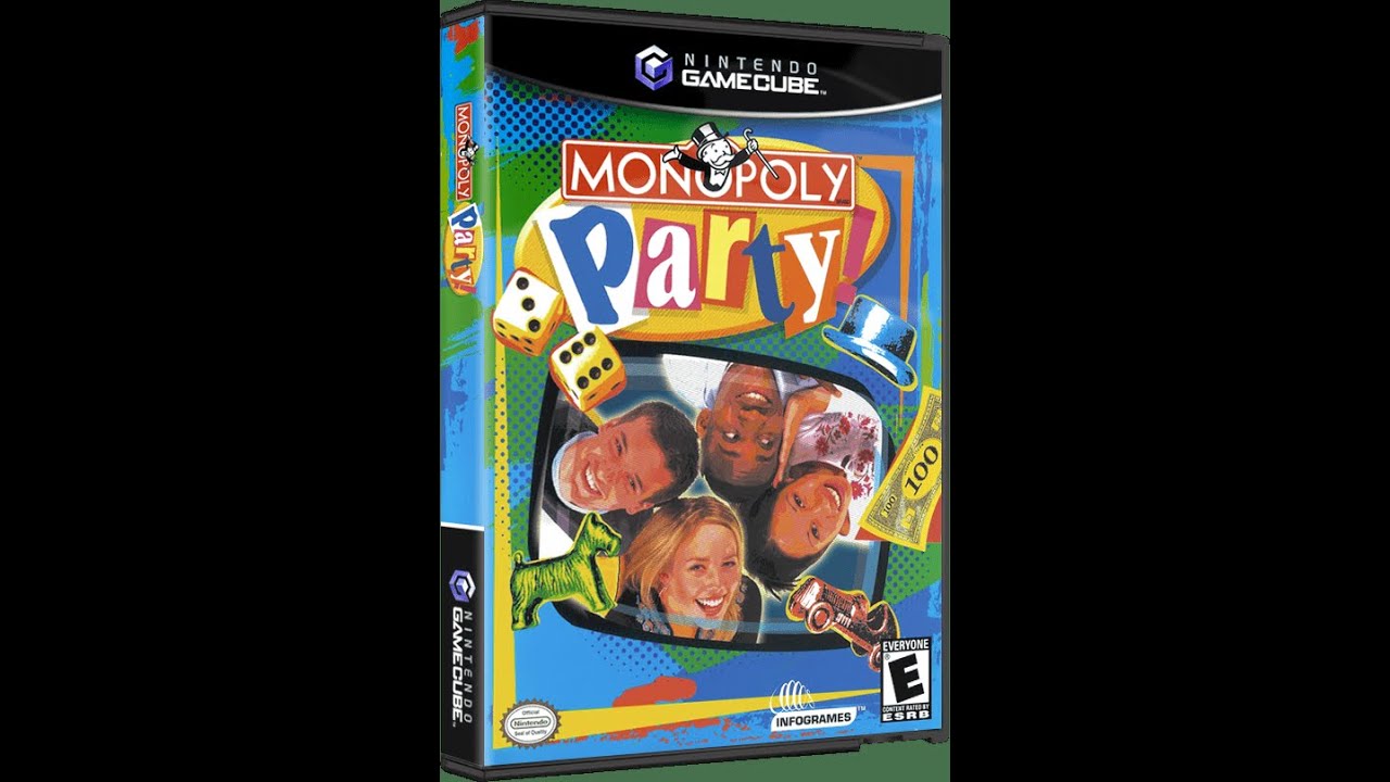 Прохождение игры: Monopoly Party - Nintendo Gamecube - GCDual HDMI, масштабированное с помощью Pi...