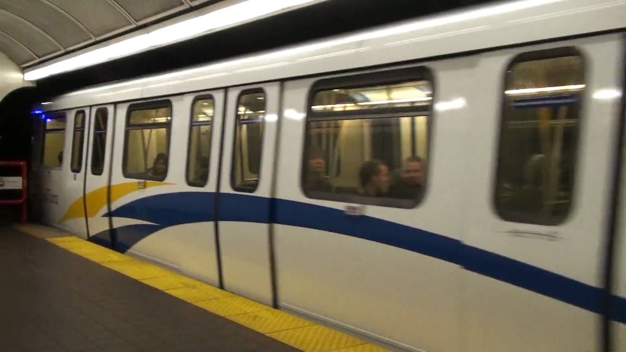 Bombardier ART MkII departs Burrard Station *HD 1080*