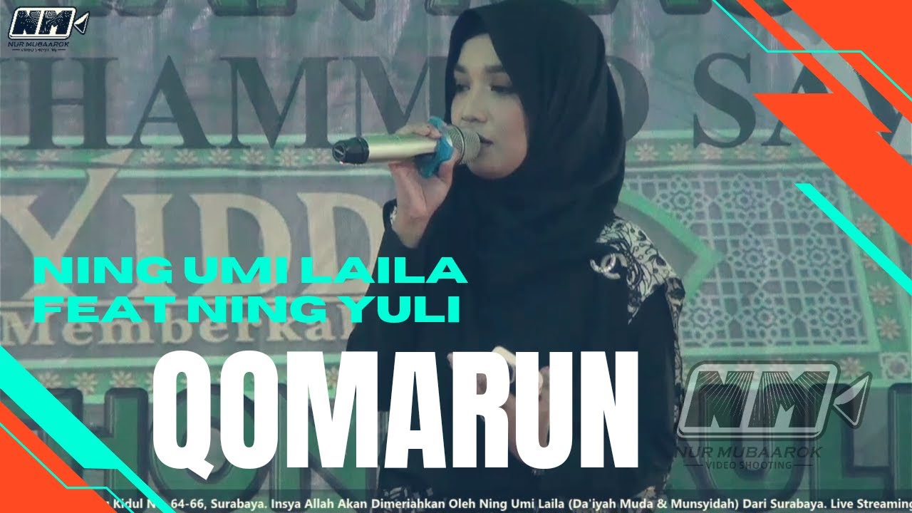 SUARA MERDU NING UMI LAILA FEAT NING YULI SYABABA GAMBUS - QOMARUN LIVE AT PONDOK MUHYIDDIN GEBANG