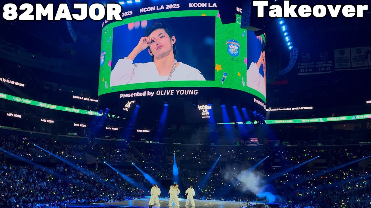 [4K] 82MAJOR - 'Takeover' MCountdown Day 1 KCON LA 2025