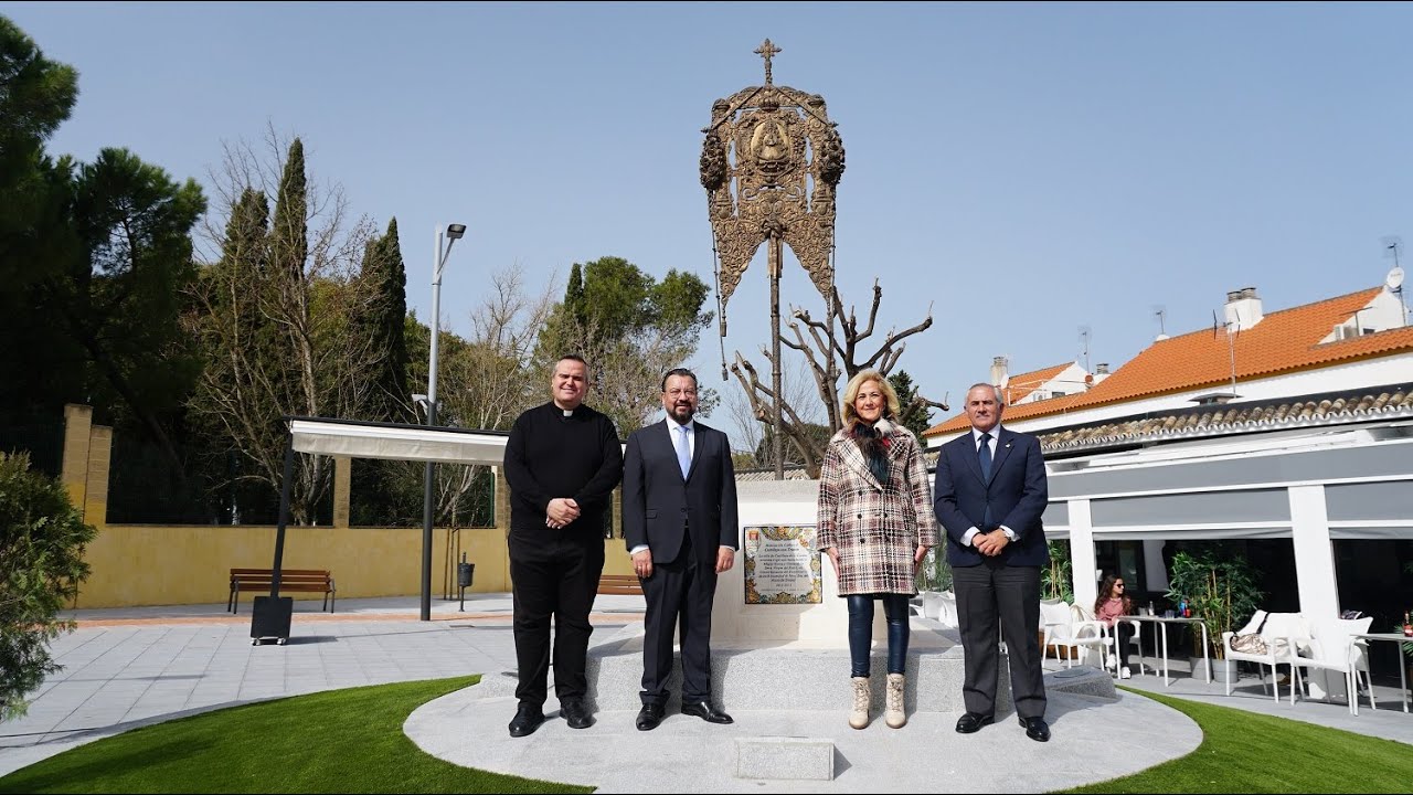 Inauguración del monumento del Simpecado de la la Hermandad del Rocío de Triana.