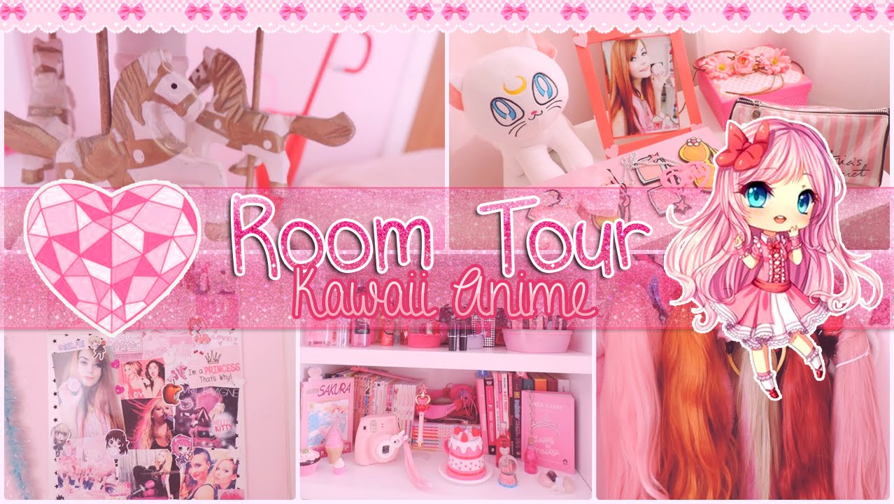 ♡ TOUR PELO QUARTO DE UMA OTOME | Kawaii Anime 2016 ♡