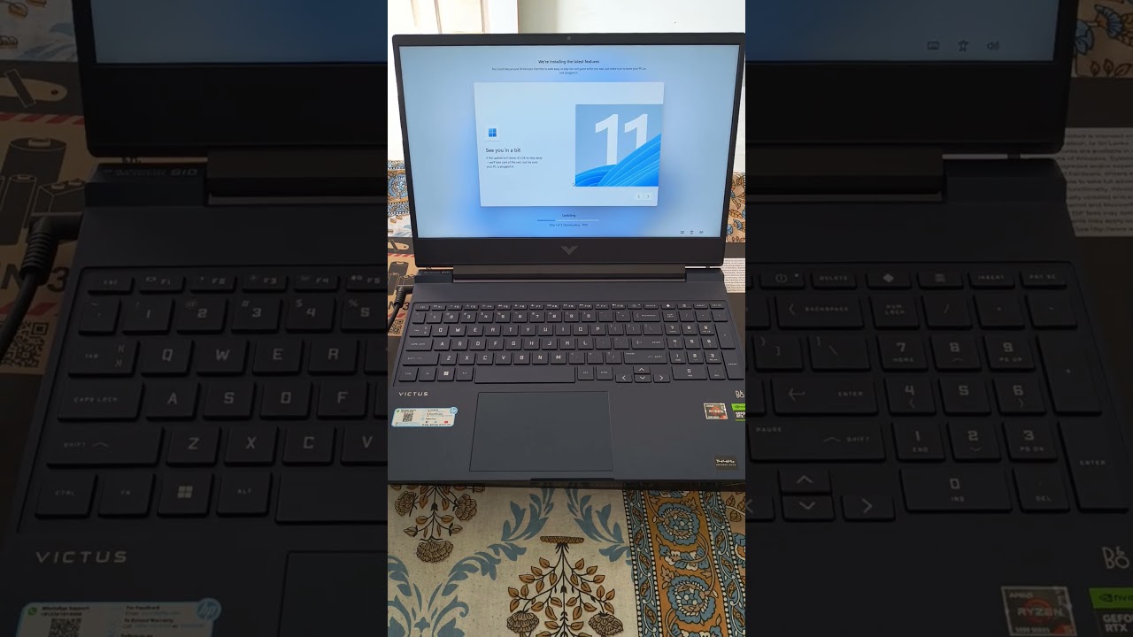 HP Victus 15 AMD Ryzen 5600 H for Gaming #hpvictus #gaming #rtx3060 #hplaptop