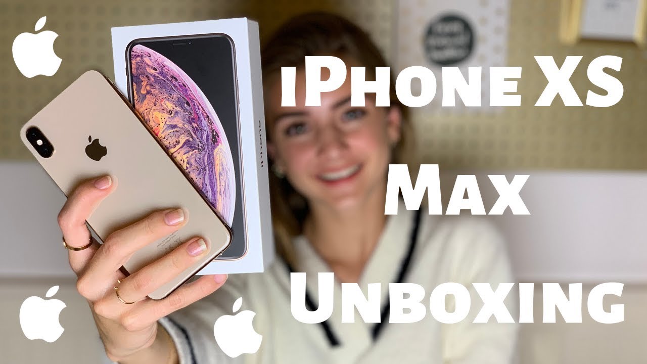 IPHONE XS MAX UNBOXING | R O S A L I E