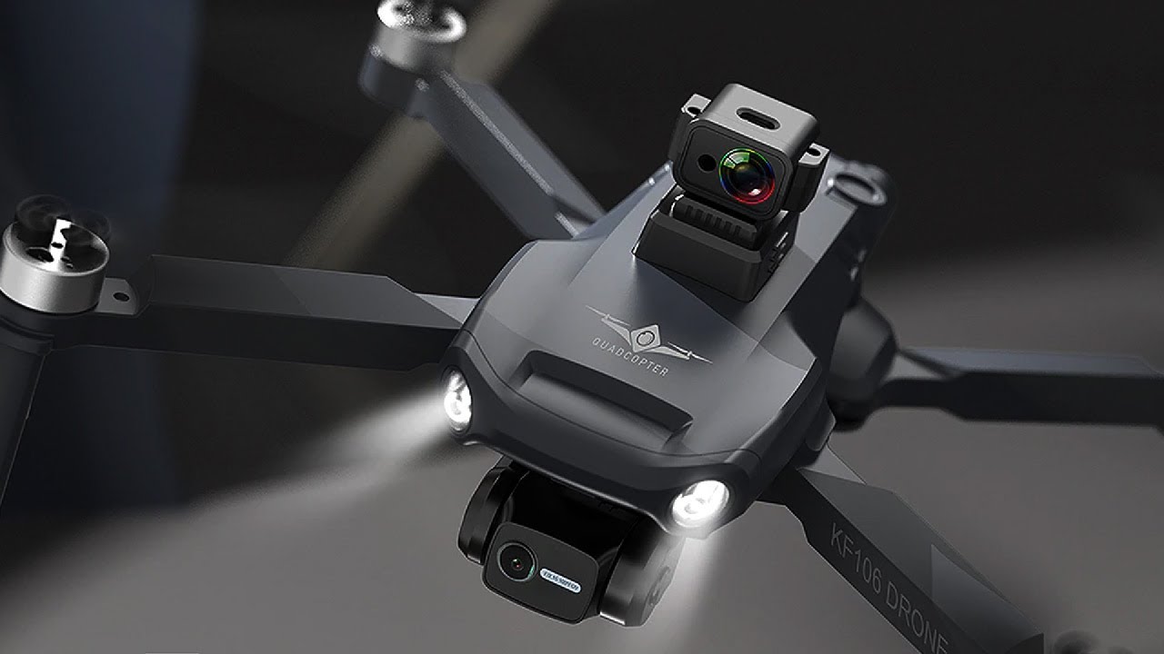 KF106 4K-HD 3-Axis Obstacle Avoidance Drone | 25min Flight | 600m Remote Distance