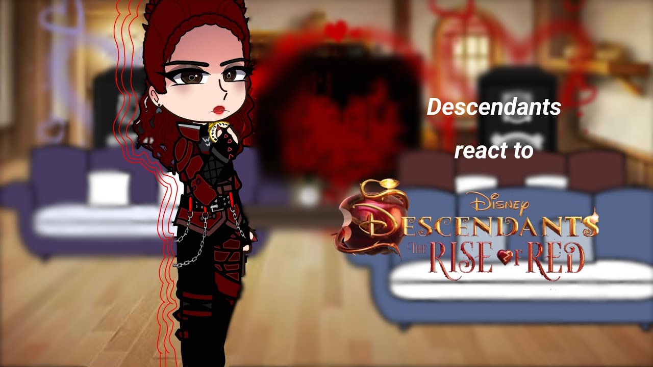 Descendants OG Characters(Ft.Red and Uma) react to (Descendants: The Rise of Red trailer)