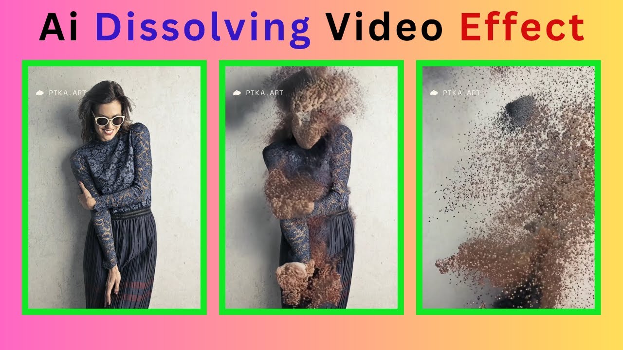 How to Add Dissolve AI Effect to Your Videos - Ai Dissolving Effect