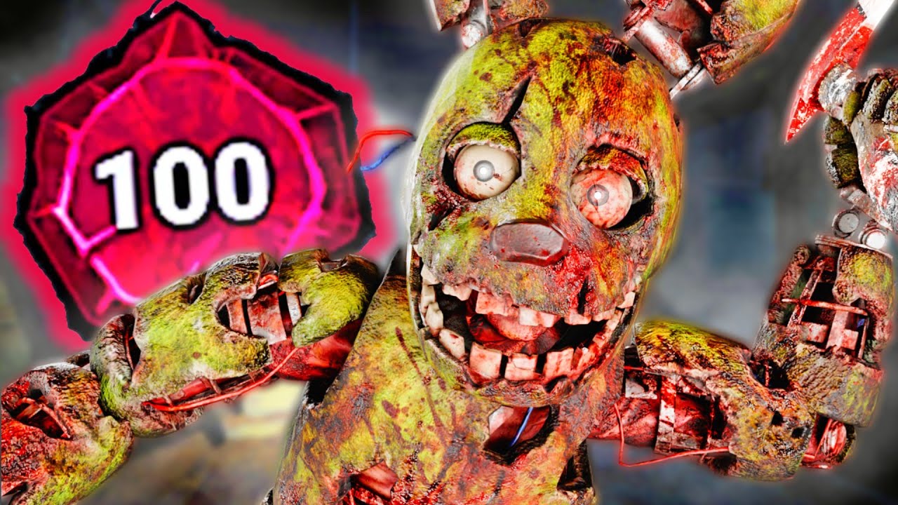 Вот как выглядит P100 Springtrap...