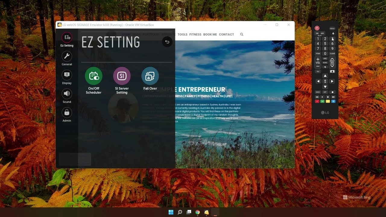 HOW TO USE THE LG WEBOS EMULATOR