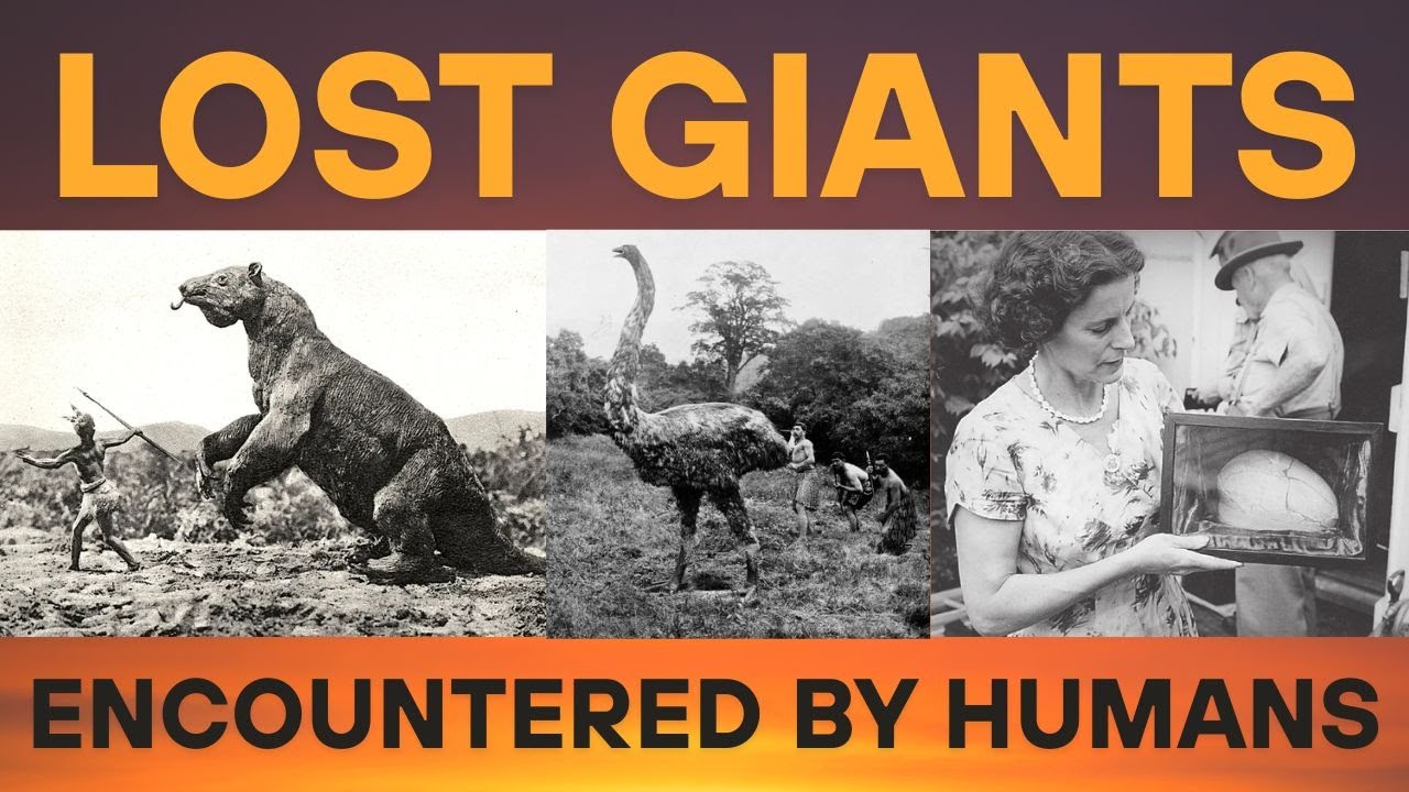 Humans Once Lived Alongside the Giant Extinct Animals
