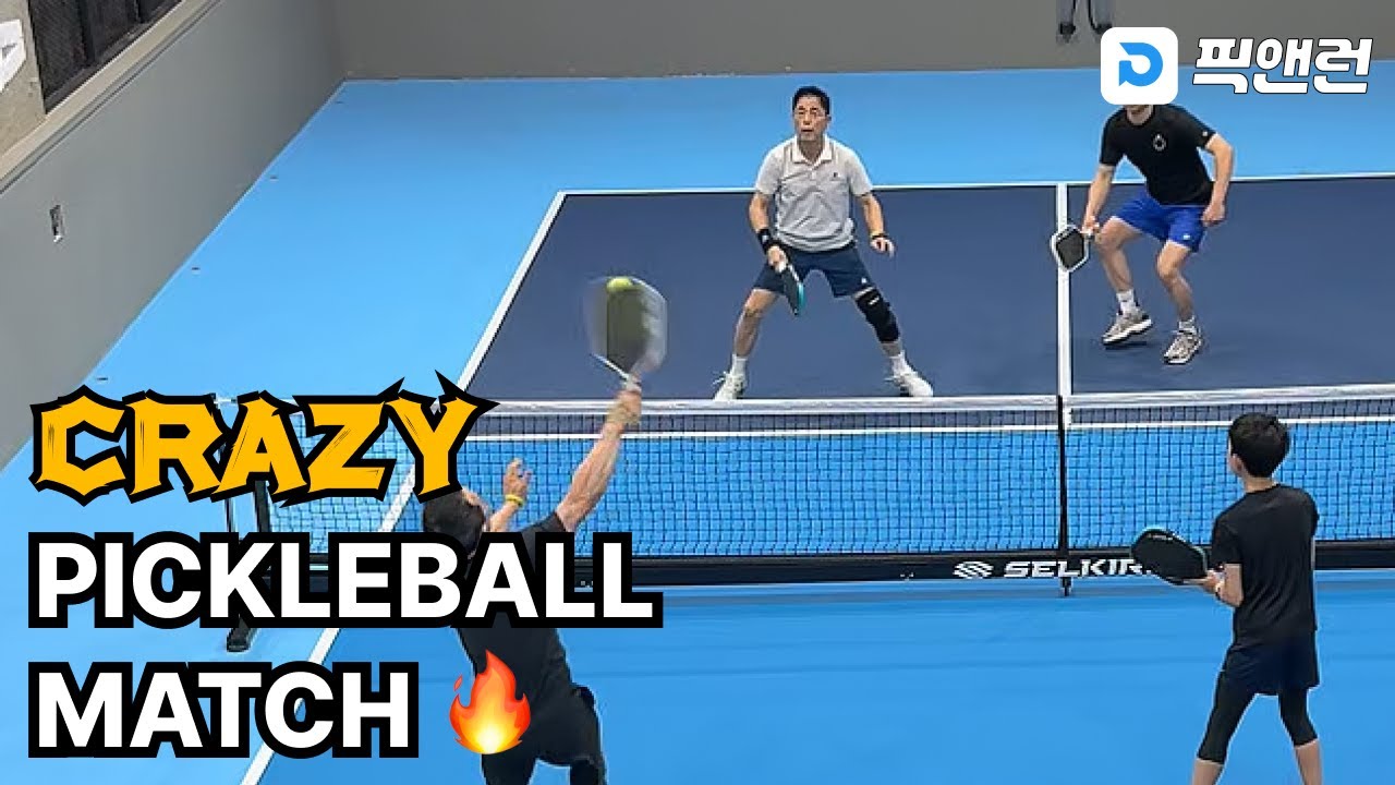 피클볼 정말 매력적이야🔥제2회 픽앤런 데스매치 결승전  CHOI C(송도) vs 탑스핀(청주) @반포 스포모티브