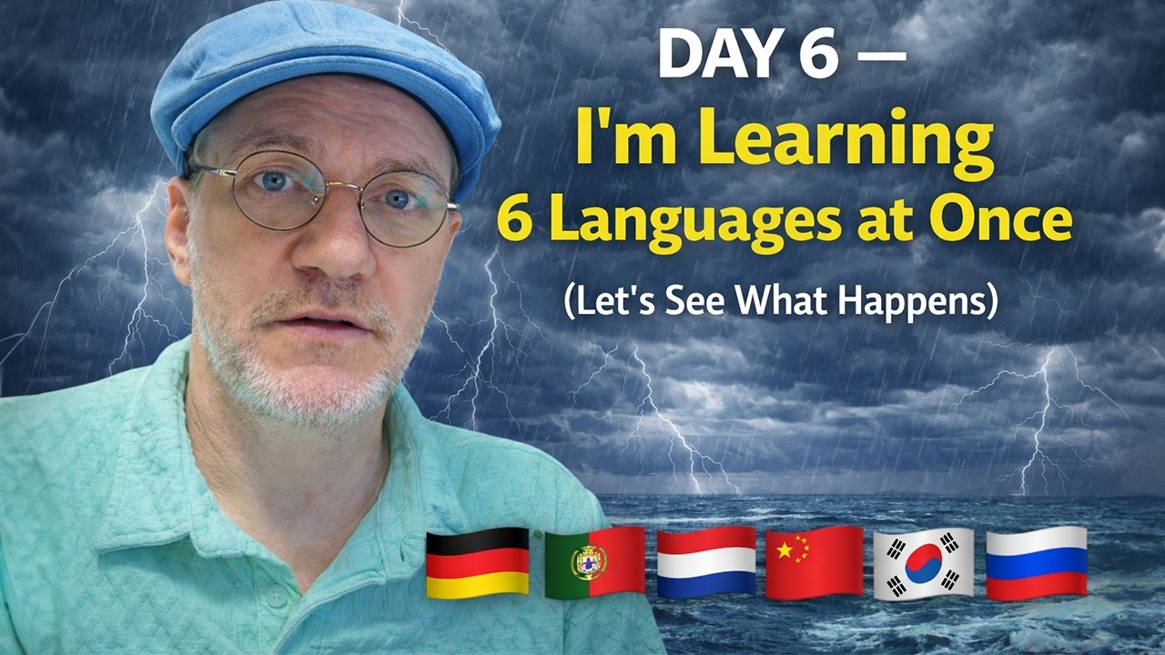 I’m Learning 6 Languages at Once (Let’s See What Happens)
