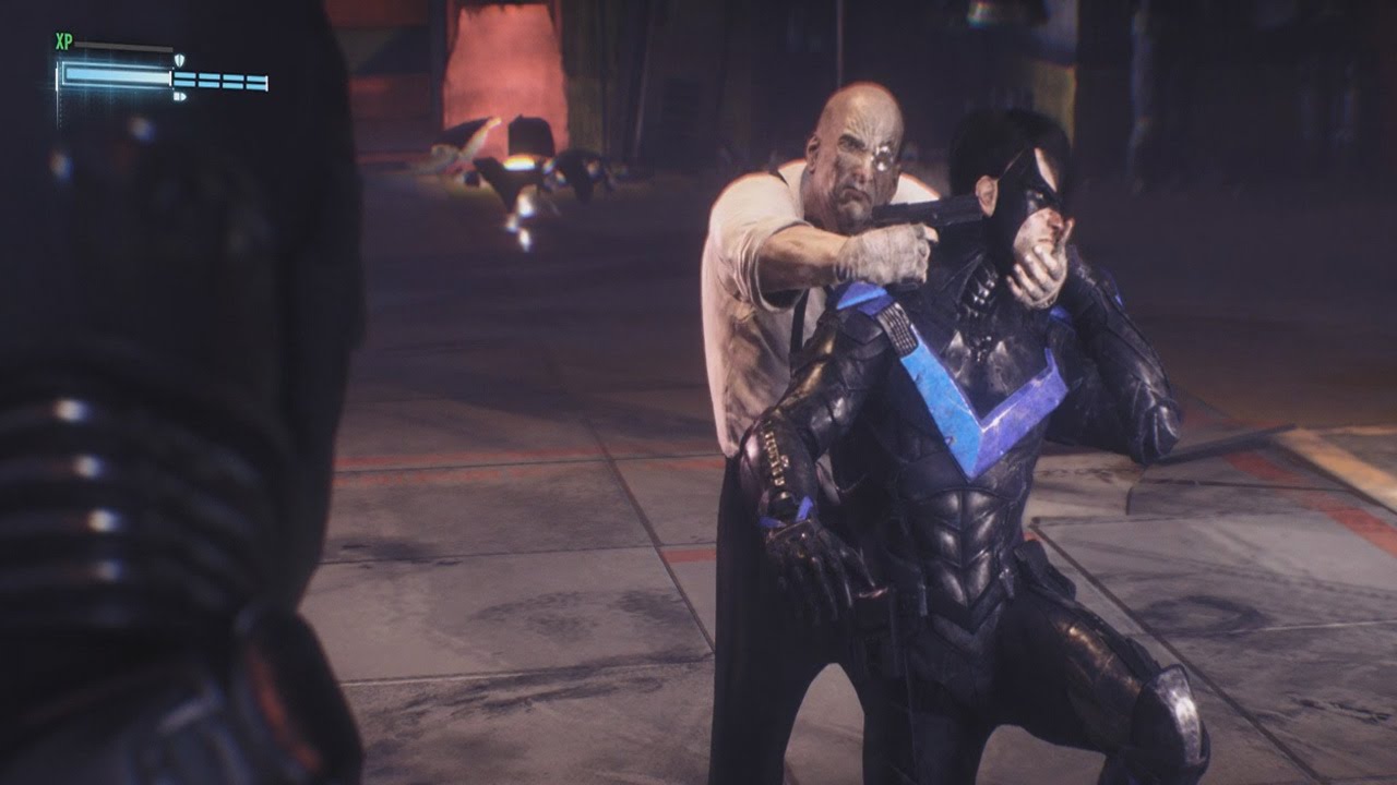 Batman Arkham Knight - Penguin Captures Nightwing