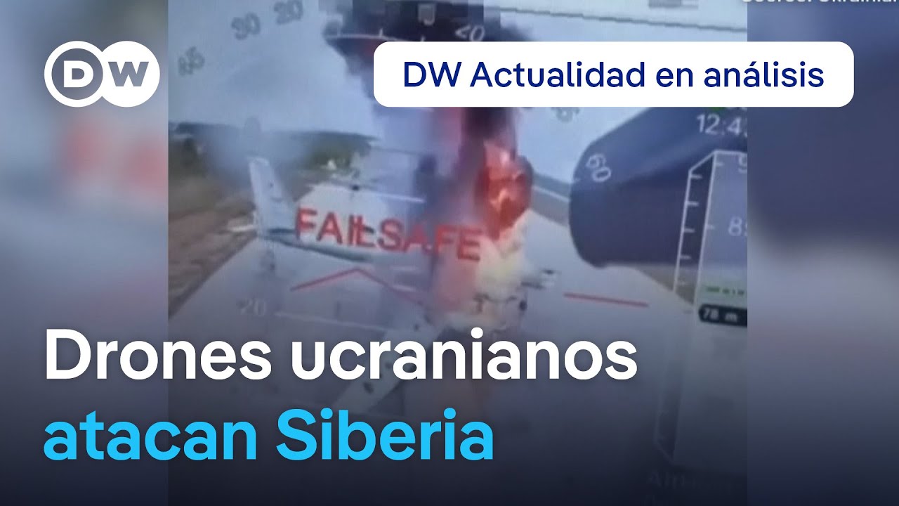 🟣 Operación Tela de Araña: Ucrania diezma la flota aérea rusa y sus drones llegan hasta Siberia