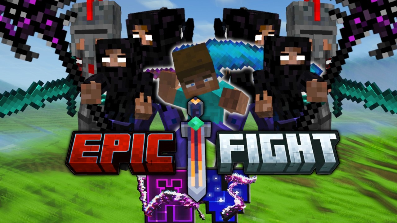 Annoying Villagers Mod Showcase (Minecraft Epic Fight Review)