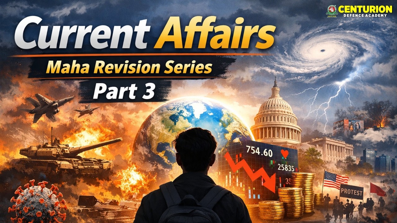 Current Affairs Maha Revision Series PART 3 | Everything Covered from Indian and International News
