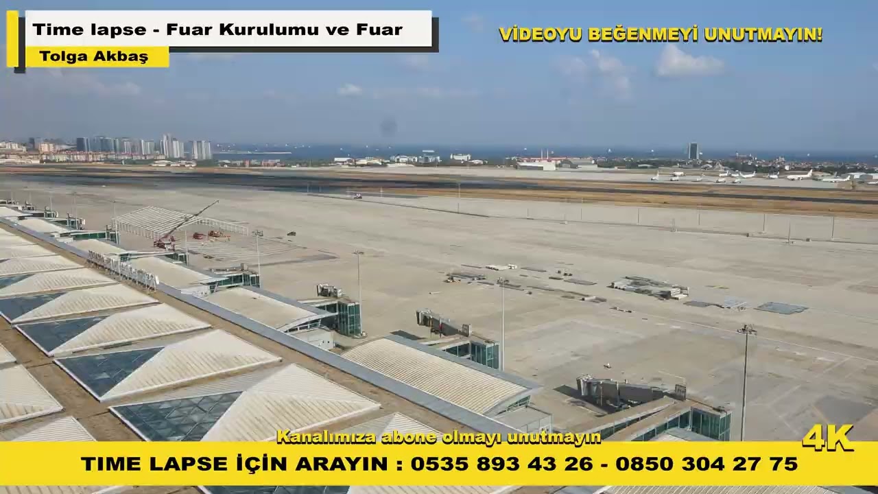 Time lapse - Bir Fuarın Perde Arkası: Kurulum ve Fuar - Tolga Akbaş
