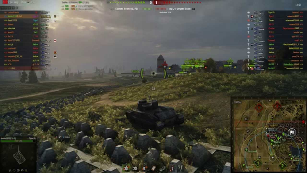 World of Tanks - Tiger (P) - German Sharpshoooter - Meisterhand - double1210 #047