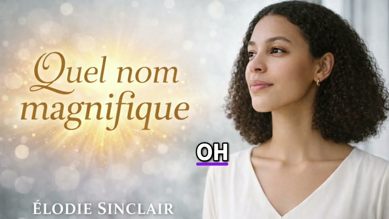 Quel Nom Magnifique | Élodie Sinclair