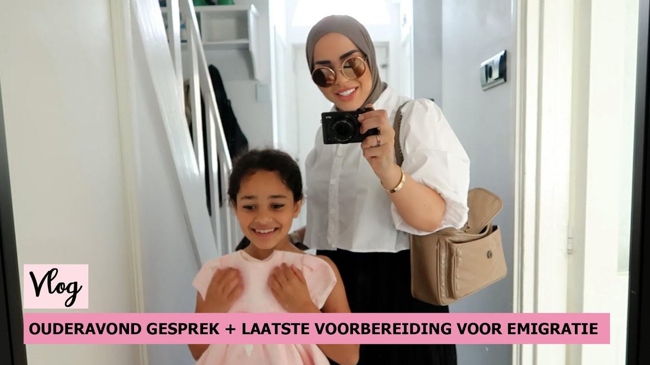OUDERAVOND GESPREK + LAATSTE VOORBEREIDING VOOR EMIGRATIE