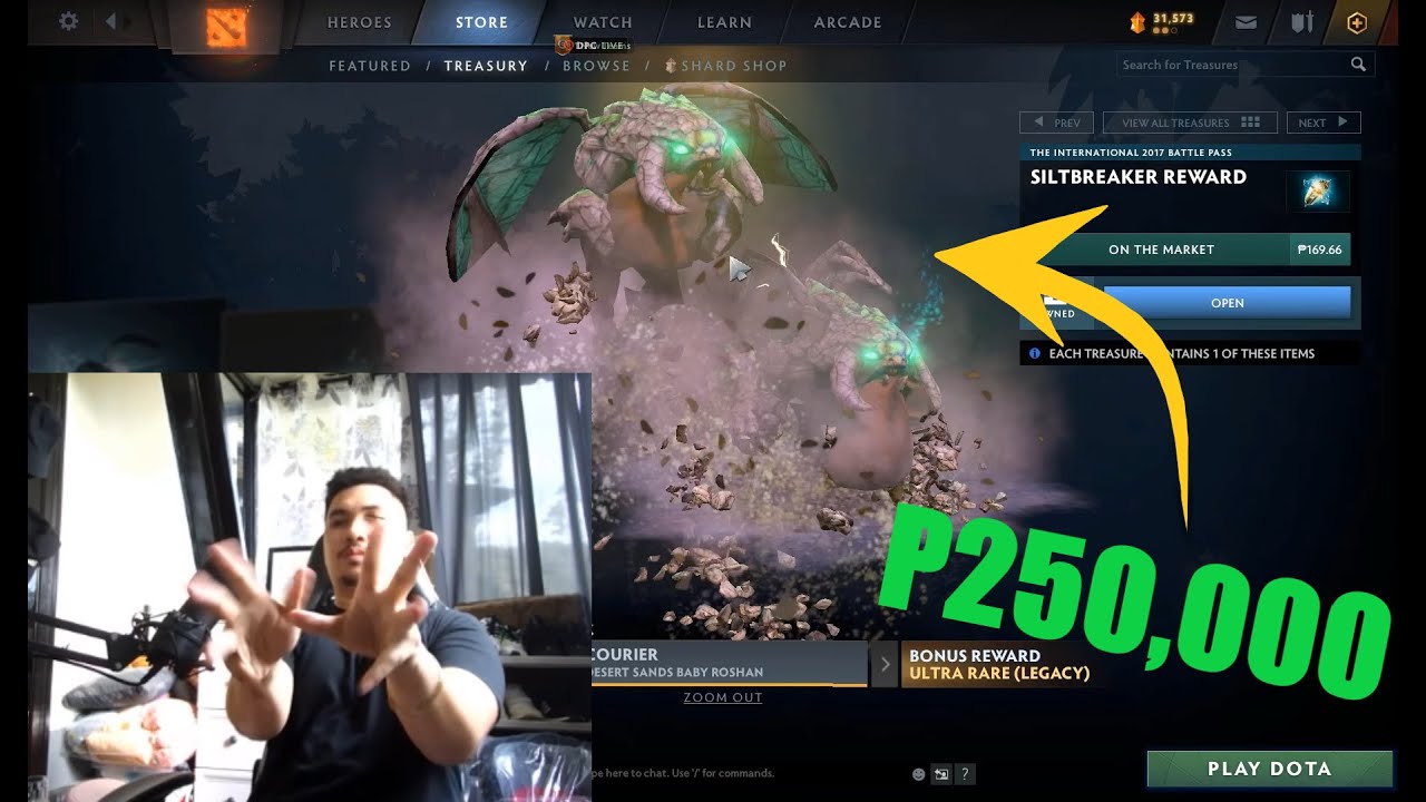 I TRIED MY LUCK ON THIS ULTRA RARE COURIER AND THIS IS WHAT I GOT! | DOTA 2 | VIXDOTA