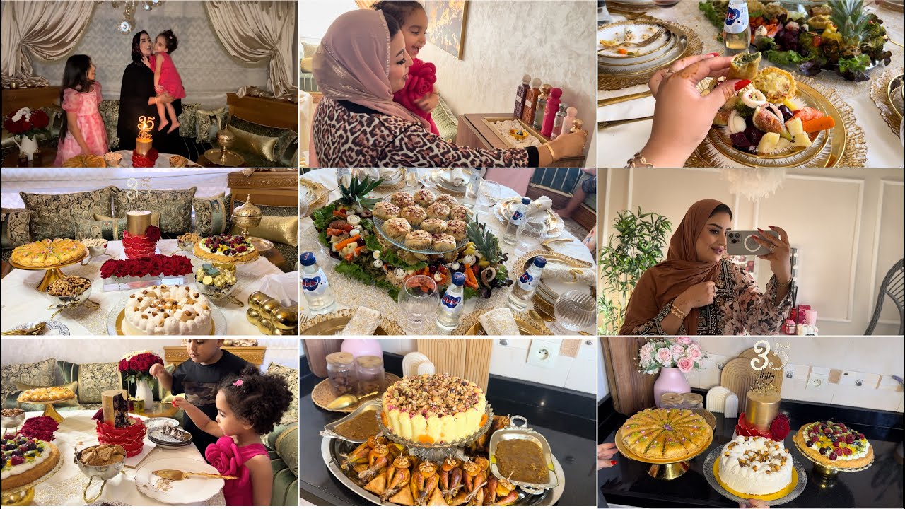 أجواء عيد ميلادي  مع العائلة🎁غزلان جابت ليكم الجديد فالشيلان☺️