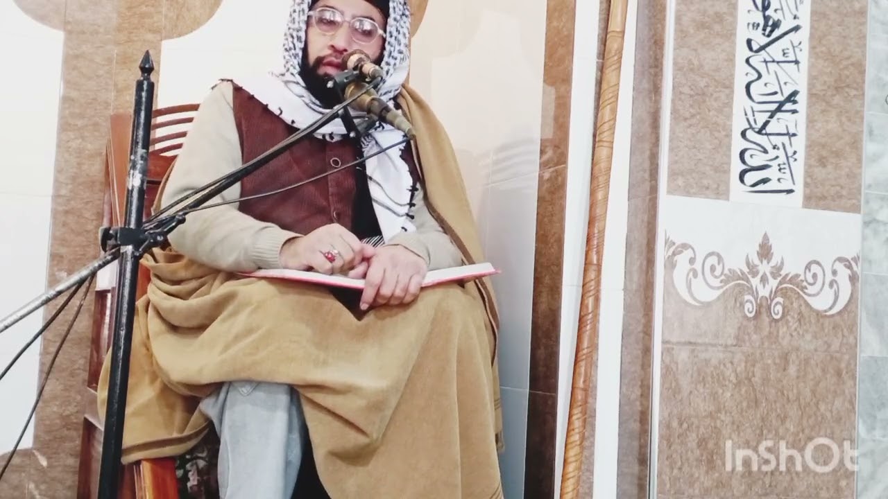 پارٹ ون خطبہ جمعہ دل کا سکون محمد ادریس فاروقی مسجد باب الاسلام 