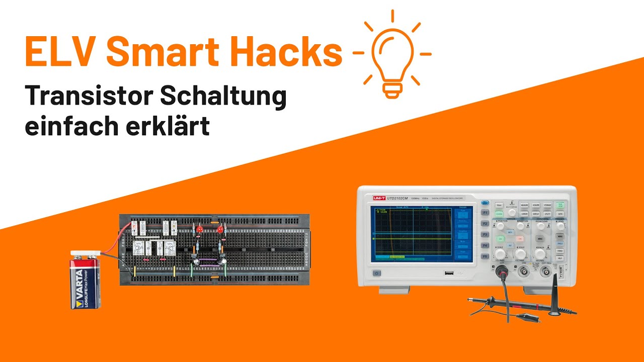 Thomas erklärt eine Transistorschaltung - ELV smart Hacks