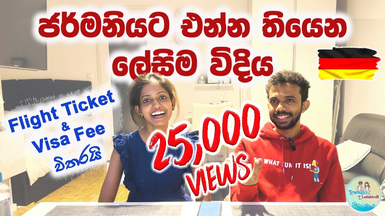 ජර්මනියට එන්න තියෙන ලේසිම විදිය | Au pair Process Sinhala Guide | Aupair Visa Sri Lanka Germany