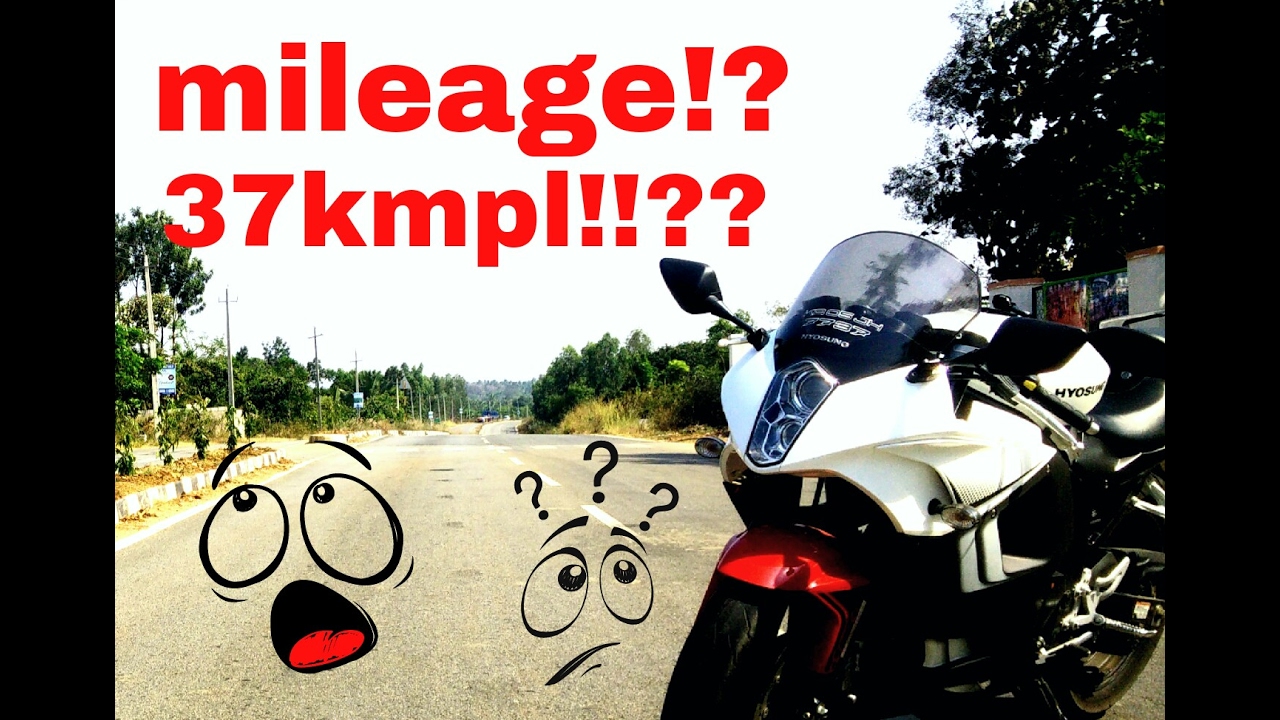 More than 37kms per litre??? | Mileage check | Hyosung Gt250R | Shell V-power