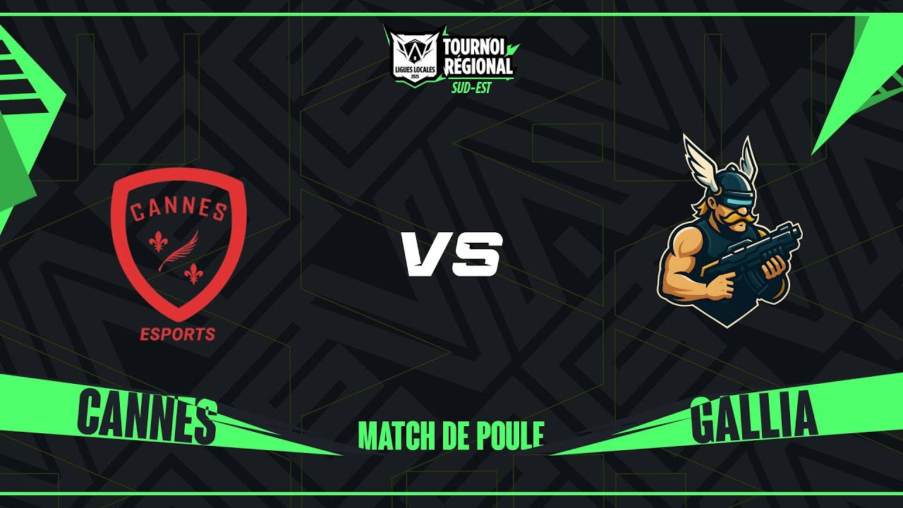 TR SUD EST - MATCH DE POULE - CANNES ESPORT - VS - GALLIA