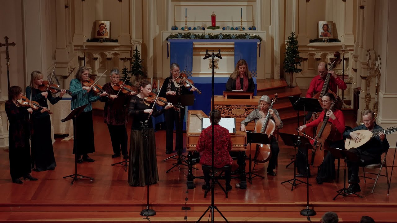 Vivaldi: Winter (Four Seasons), 3rd movement (Storm) Cynthia Freivogel & Voices of Music 4K RV 297