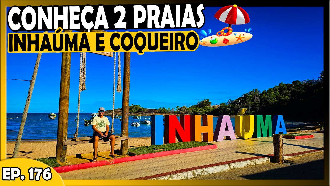 🫵 VOCÊ PRECISA CONHECER ESSAS DUAS PRAIAS 🏖️ ESCONDIDAS EM ANCHIETA - INHAÚMA E COQUEIRO - T1.EP176