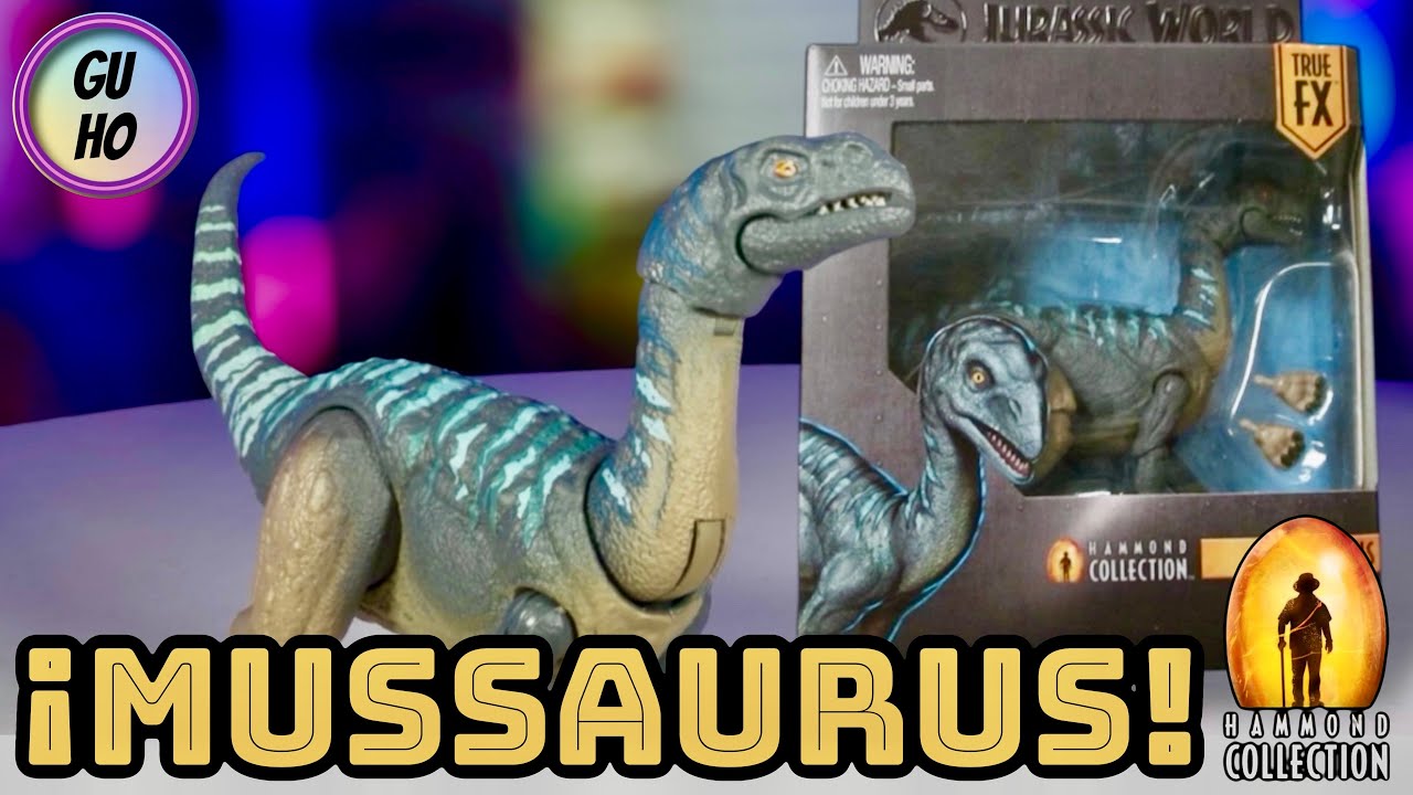 🐀 Revisando MUSSAURUS HAMMOND COLLECTION | Jurassic World | MATTEL | GUHOVERSO