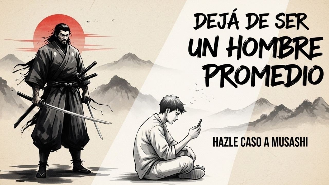 ⚔️ CÓMO DEJAR DE SER UN HOMBRE PROMEDIO: MUSASHI TE ENSEÑA
