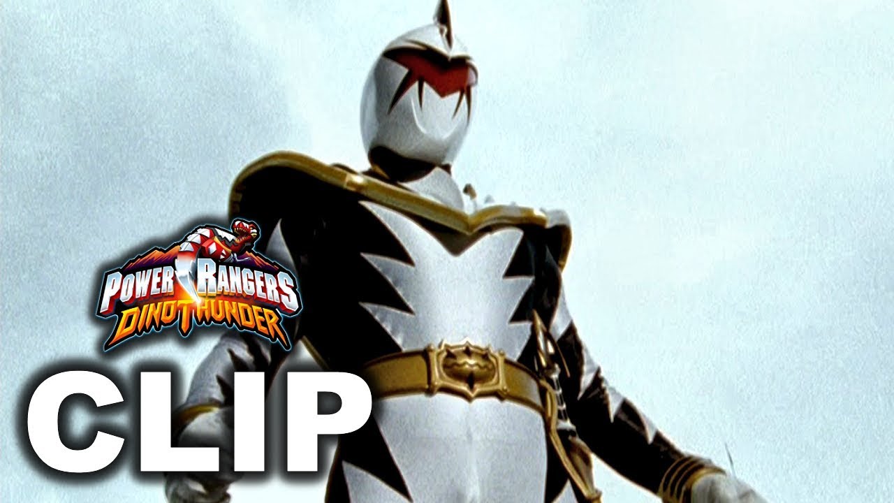 Power Rangers Dino Thunder - White Ranger's First Scene/Debut Fight ('White Thunder' Episode)