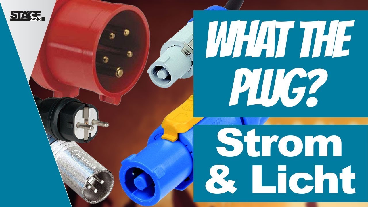 Veranstaltungstechnik Stecker | Strom und Licht (CEE, Powerlock, PowerCon) | stage.basic