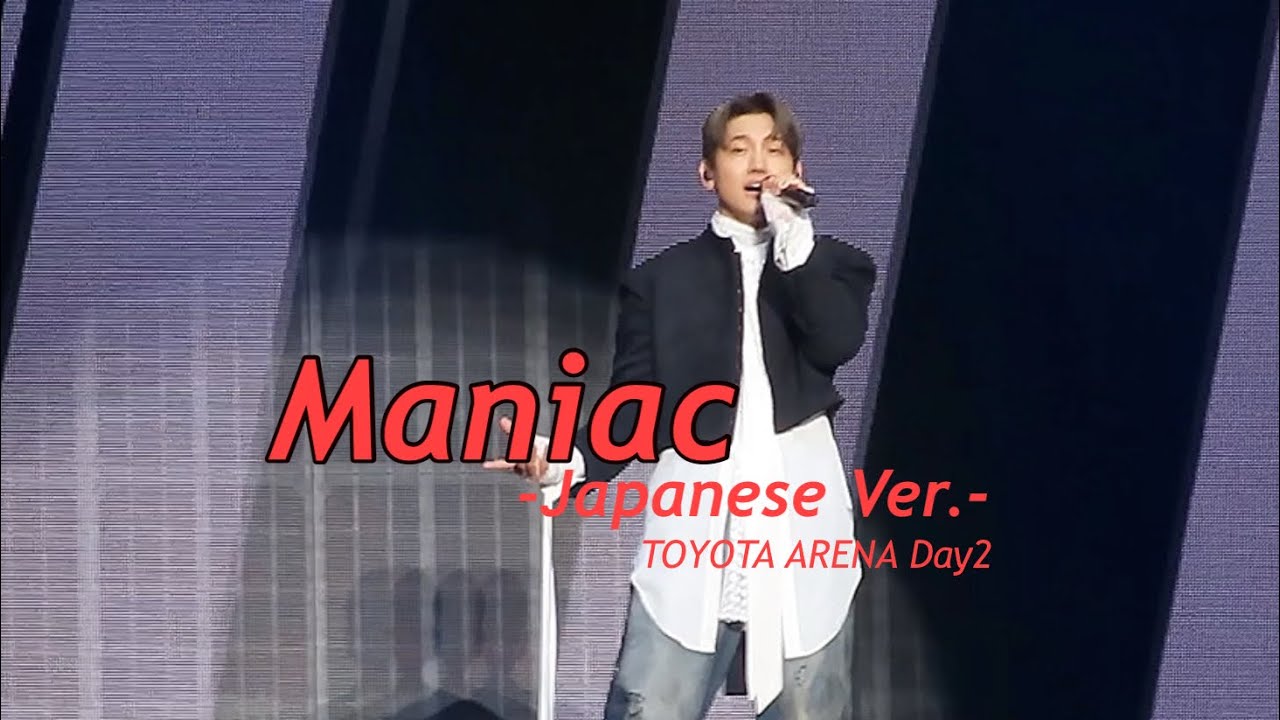 251207 CHANGMIN CONCERT TOUR ～The First Dining～ in TOYOTA ARENA Day2 / Maniac-Japanese Ver.-